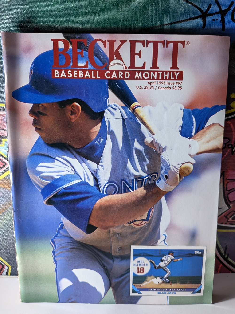 April 1993 ⚾ Beckett Baseball Card Monthly Magazine 🐦 Toronto Blue Jays 🇨🇦